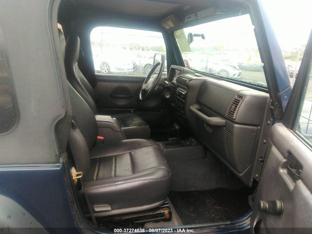 2001 JEEP WRANGLER SE VIN: 1J4FA29P41P341228