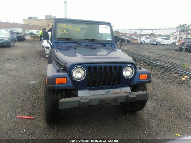 2001 JEEP WRANGLER SE VIN: 1J4FA29P41P341228