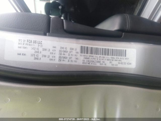 1C4RJFAG4LC159965 Jeep Grand Cherokee Altitude