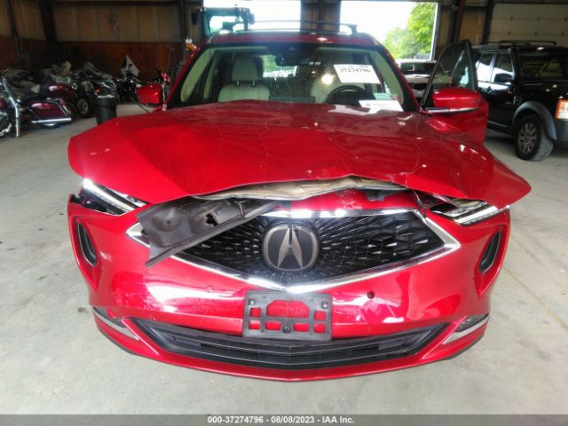 5J8YE1H86NL006610 Acura Mdx W/advance Package