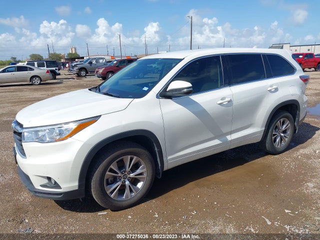 Toyota Highlander Le 2016 5TDZKRFH4GS171327 Image 2