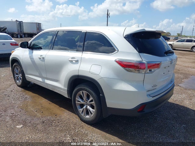 Toyota Highlander Le 2016 5TDZKRFH4GS171327 Image 3