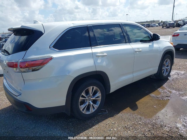 Toyota Highlander Le 2016 5TDZKRFH4GS171327 Image 4