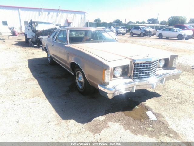 1977 FORD THUNDERBIRD HARDTOP 7G87F228344      