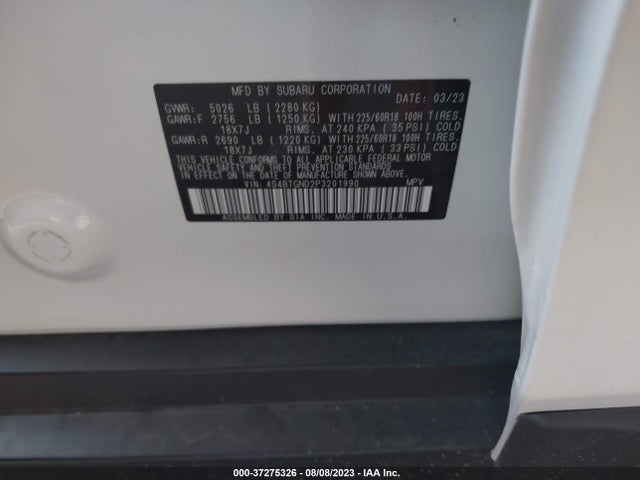 4S4BTGND2P3201990 Subaru Outback Limited Xt