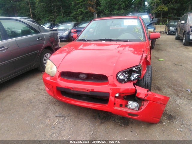 2004 SUBARU IMPREZA SEDAN RS VIN: JF1GD67524H500083
