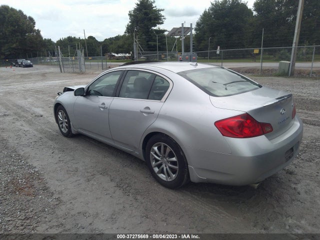 2008 INFINITI G35 SEDAN JOURNEY VIN: JNKBV61E68M215375