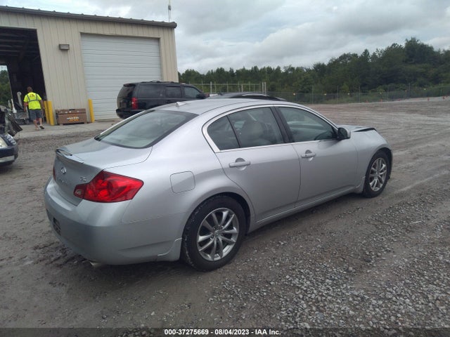 2008 INFINITI G35 SEDAN JOURNEY VIN: JNKBV61E68M215375