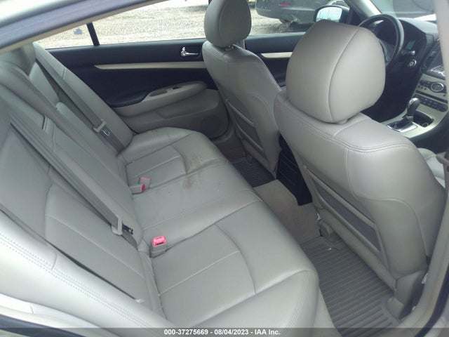 2008 INFINITI G35 SEDAN JOURNEY VIN: JNKBV61E68M215375