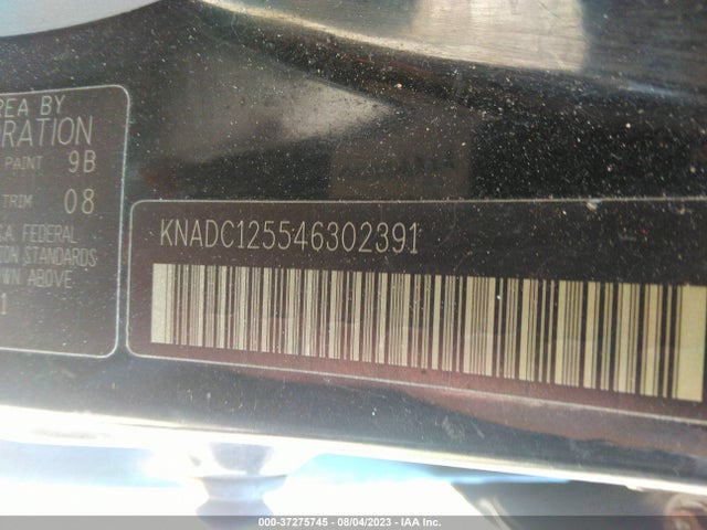 2004 KIA RIO VIN: KNADC125546302391