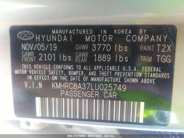 Hyundai Venue Sel 2020 KMHRC8A37LU025749 Image 16