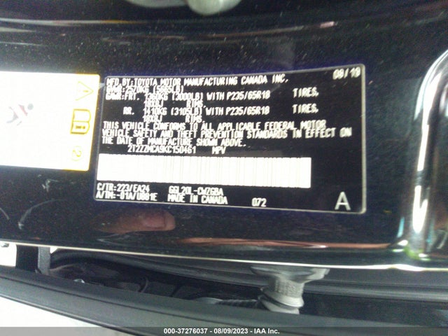 2T2ZZMCA9KC150461 Lexus Rx Rx 350