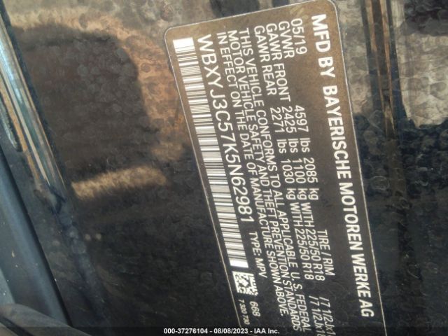 WBXYJ3C57K5N62981 BMW X2 Sdrive28i