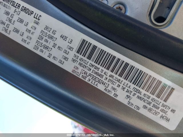 1C4NJPFB3ED624413 Jeep Patriot Latitude