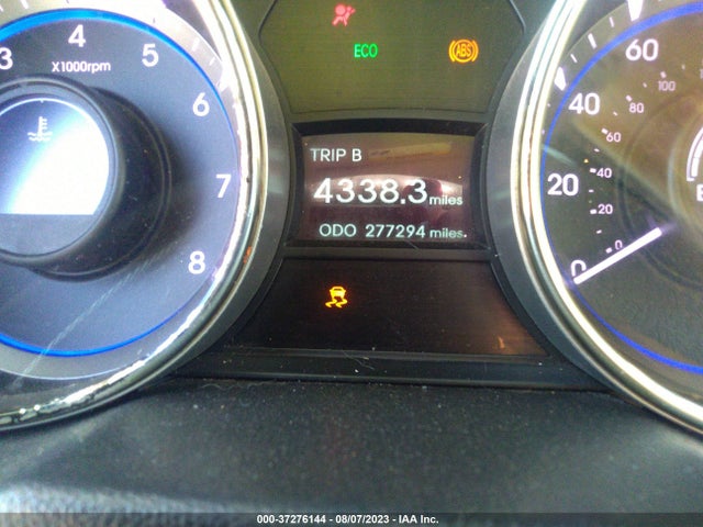 2013 HYUNDAI SONATA GLS VIN: 5NPEB4AC7DH618599