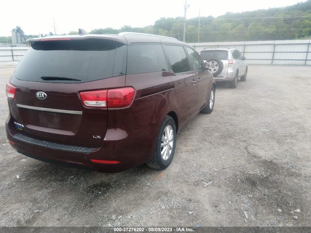 2016 KIA SEDONA LX VIN: KNDMB5C1XG6085630
