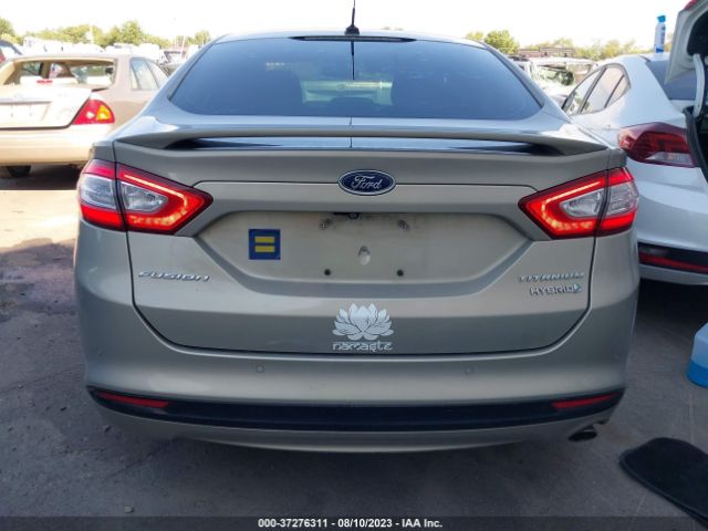 3FA6P0RU2GR134374 Ford Fusion Titanium Hybrid