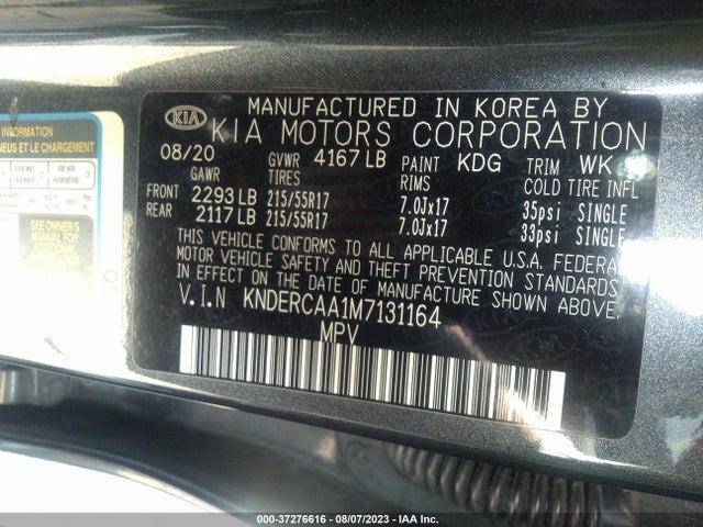 KIA SELTOS EX 2021 KNDERCAA1M7131164 Image 15