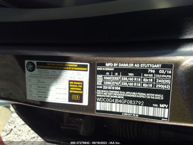 WDC0G4JB4GF083792 Mercedes-Benz Glc Glc 300