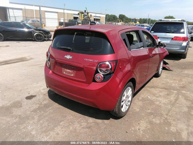 Chevrolet SONIC LT 2014 1G1JC6SH0E4243821 Image 4