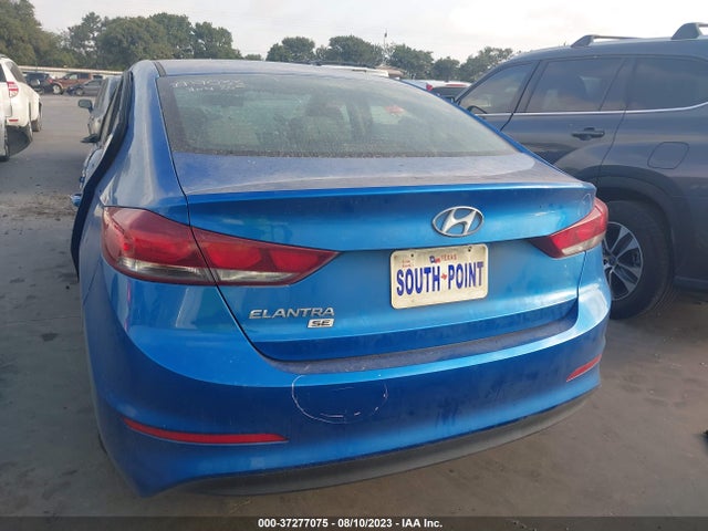 2018 HYUNDAI ELANTRA SE VIN: 5NPD74LF6JH292746