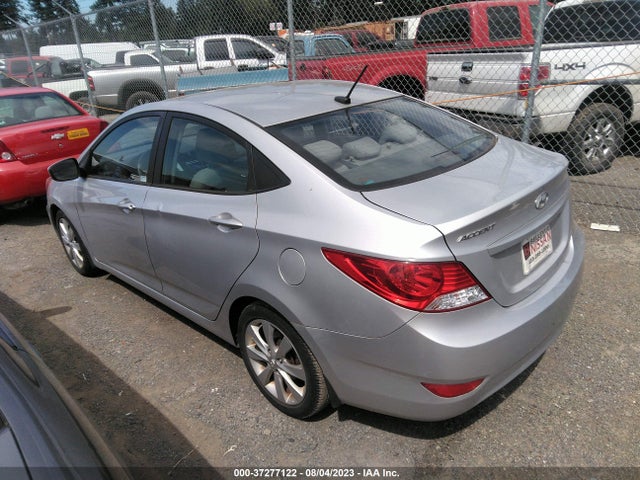2012 HYUNDAI ACCENT GLS VIN: KMHCU4AE4CU238963
