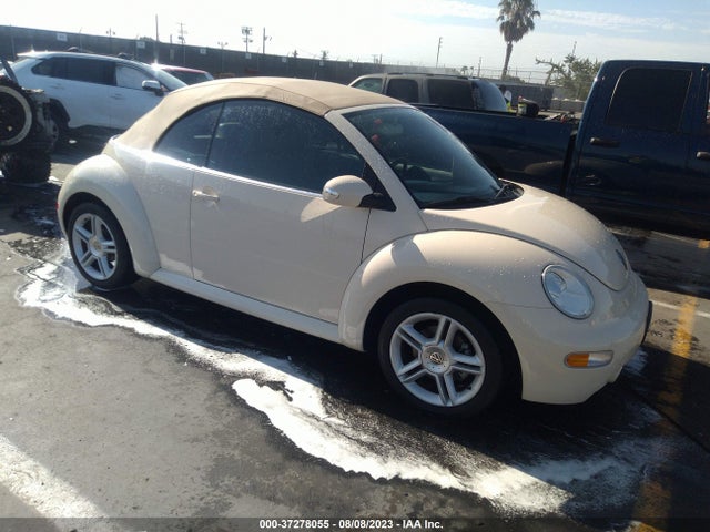 2005 VOLKSWAGEN NEW BEETLE CONVERTIBLE GLS VIN: 3VWCD31Y65M301252