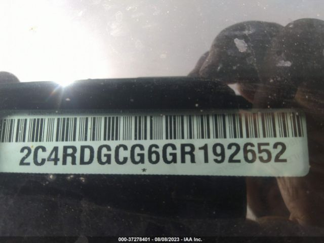 2C4RDGCG6GR192652 Dodge Grand Caravan Sxt Plus