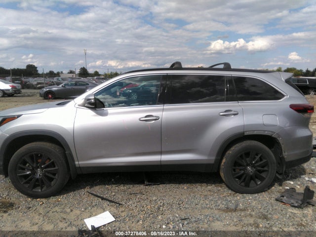 2019 TOYOTA HIGHLANDER SE/XLE VIN: 5TDJZRFH4KS953726