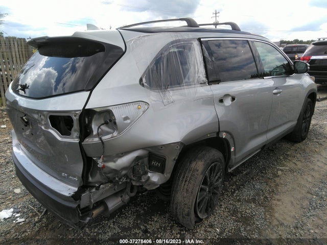 2019 TOYOTA HIGHLANDER SE/XLE VIN: 5TDJZRFH4KS953726