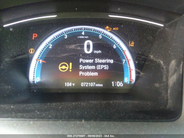 Honda Civic Sedan Ex 2019 JHMFC1F31KX001160 Image 8