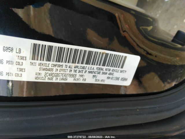 2C4RDGBG7ER278969 Dodge Grand Caravan American Value Pkg