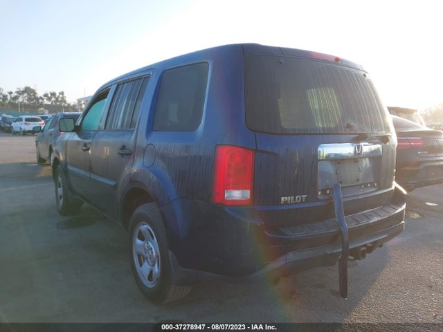 Honda PILOT LX 2014 5FNYF3H25EB006118 Image 3