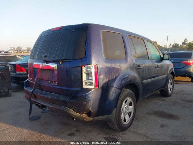 Honda PILOT LX 2014 5FNYF3H25EB006118 Image 4