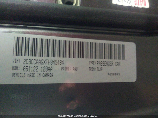 2C3CCAAGXFH845484 Chrysler 300 Limited