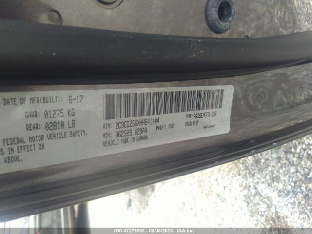 2C3CDZGGXHH641404 Dodge Challenger Gt
