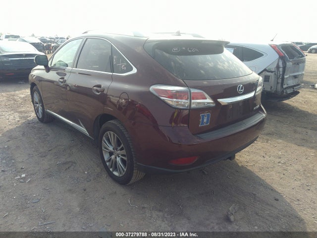 2013 LEXUS RX 350 VIN: 2T2ZK1BA7DC109401