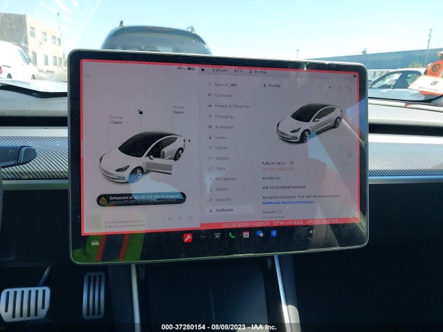 Tesla Model 3 Long Range/performance 2019 5YJ3E1EB9KF438826 Image 9