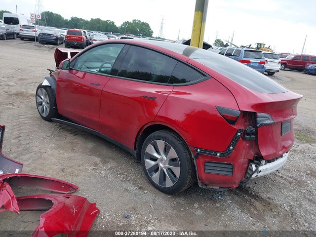 2021 TESLA MODEL Y LONG RANGE VIN: 5YJYGAEE6MF294276