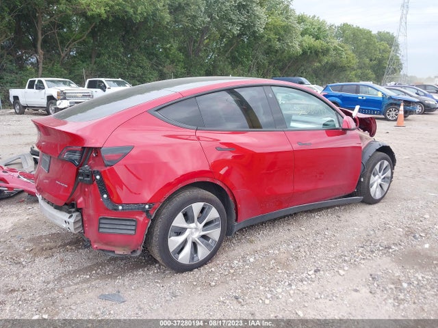 2021 TESLA MODEL Y LONG RANGE VIN: 5YJYGAEE6MF294276