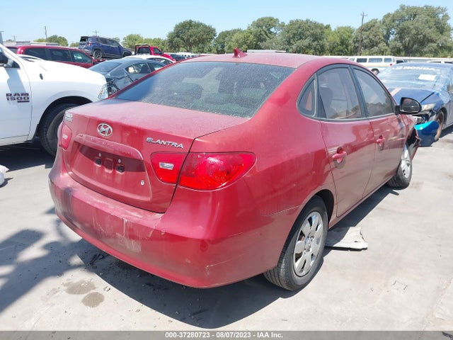 2009 HYUNDAI ELANTRA GLS VIN: KMHDU46D49U660342