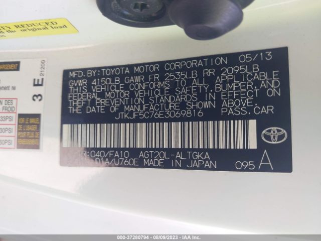 JTKJF5C76E3069816 Scion TC