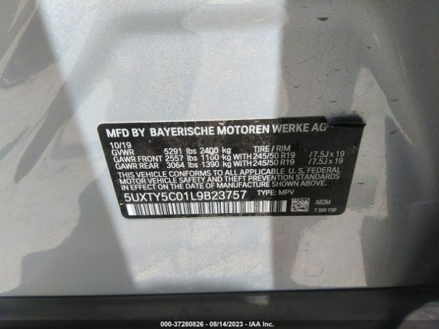 5UXTY5C01L9B23757 BMW X3 Xdrive30i