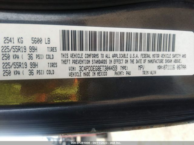 3C4PDDEG8ET304459 Dodge Journey R/t