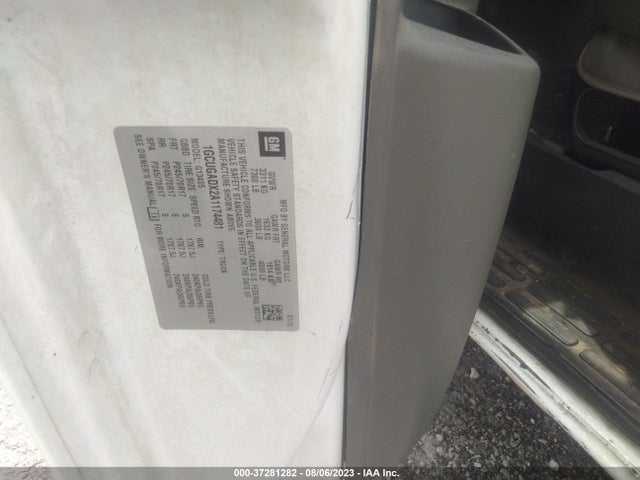 2010 CHEVROLET EXPRESS CARGO VAN VIN: 1GCUGADX2A1174481