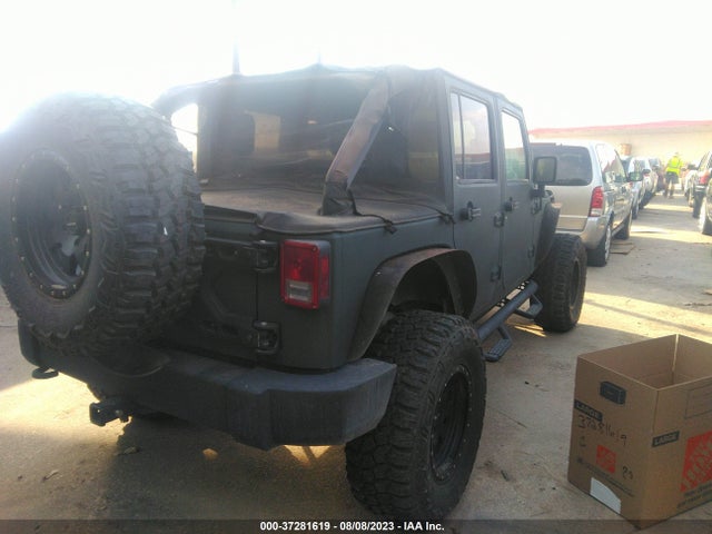 2009 JEEP WRANGLER UNLIMITED SAHARA VIN: 1J4GA59119L742837