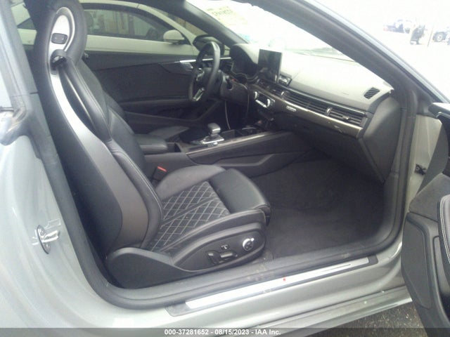 2022 AUDI S5 COUPE PREMIUM PLUS TFSI QUATTRO TIPTRONIC VIN: WAUP4AF59NA010035