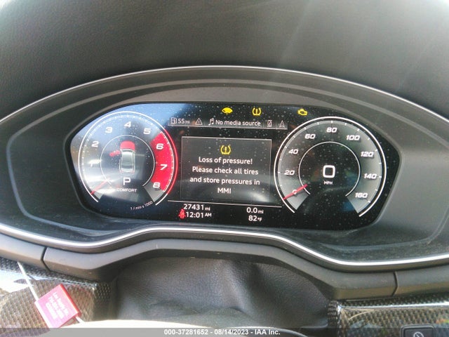 2022 AUDI S5 COUPE PREMIUM PLUS TFSI QUATTRO TIPTRONIC VIN: WAUP4AF59NA010035