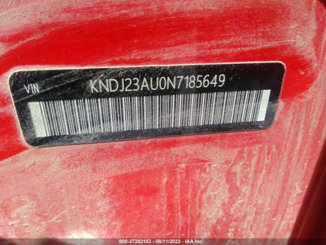 KNDJ23AU0N7185649 KIA SOUL LX