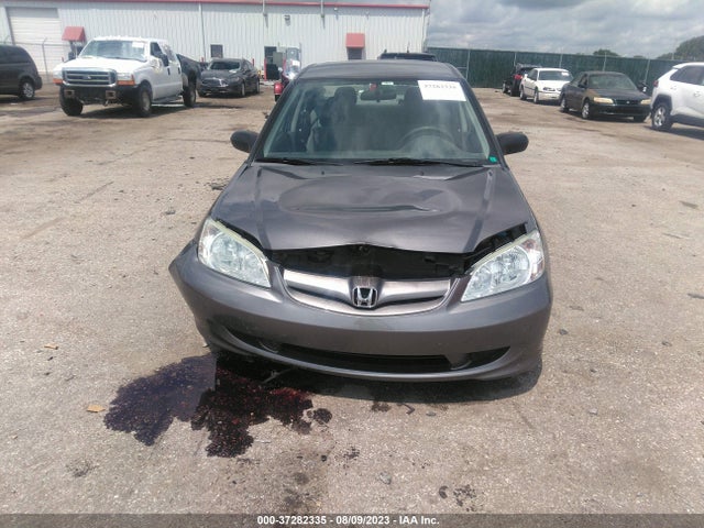 2005 HONDA CIVIC SDN LX VIN: 2HGES16515H560719